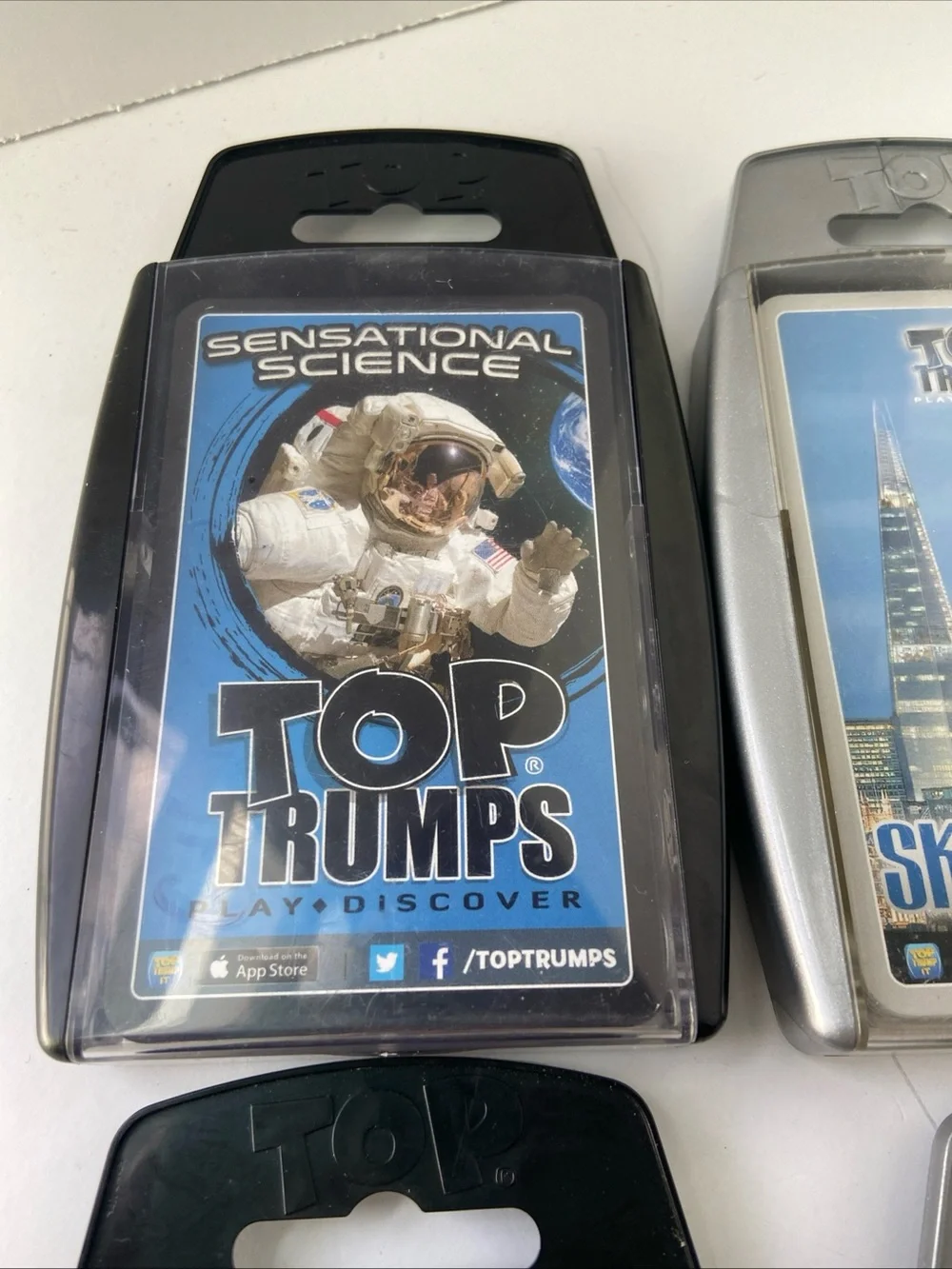 PreOwned Top Trumps Lot of 6 Harry Potter Space Sports Cars Skyscrapers Science